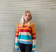 Pendleton’s Bold Stripe Cotton Pullover Sweater for Women | Crane's Country Store