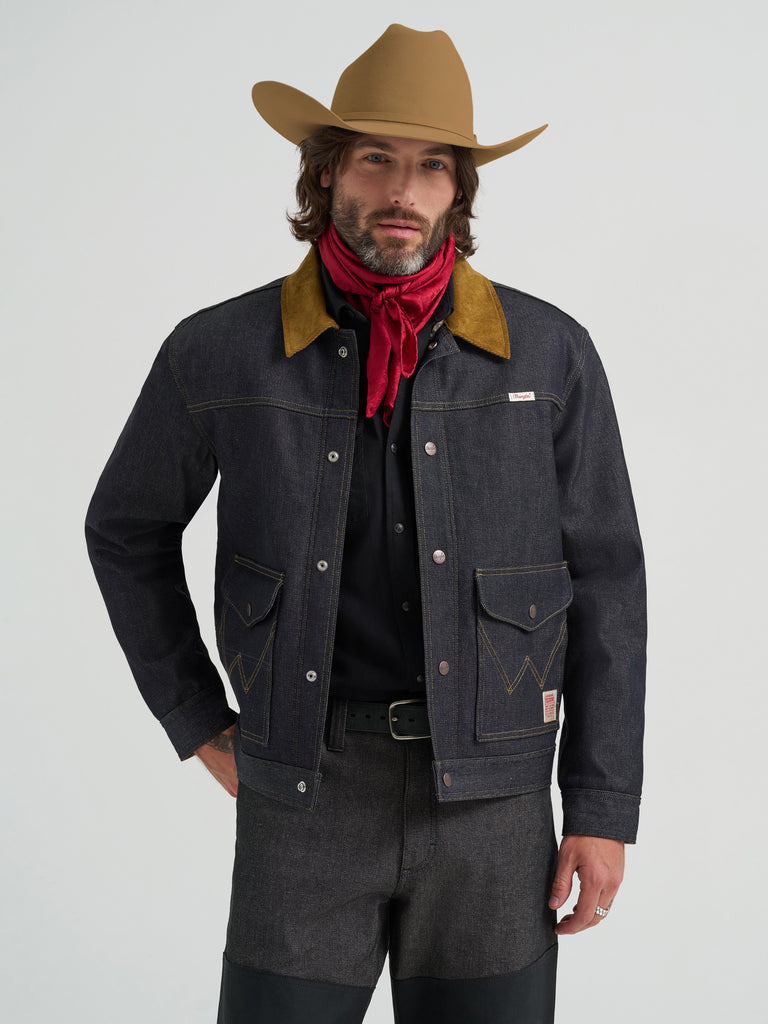 Wrangler x Filson Sherpa-Lined Denim Work Jacket - Durable