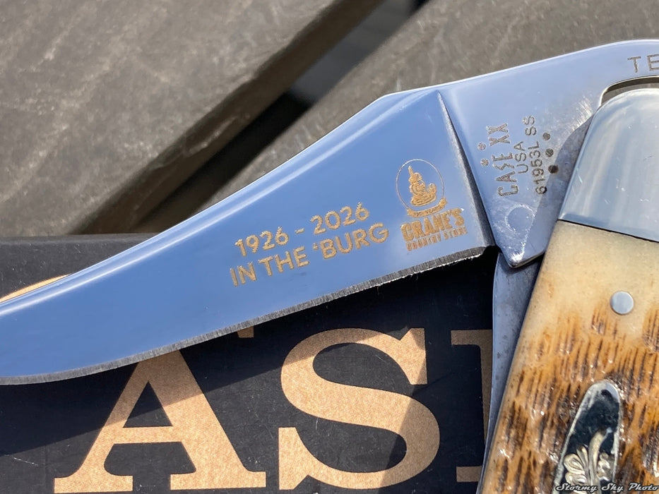 Crane's 100 Years in Williamsburg Limited Edition Case Knives Russlock 162