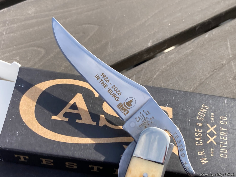 Crane's 100 Years in Williamsburg Limited Edition Case Knives Russlock 162