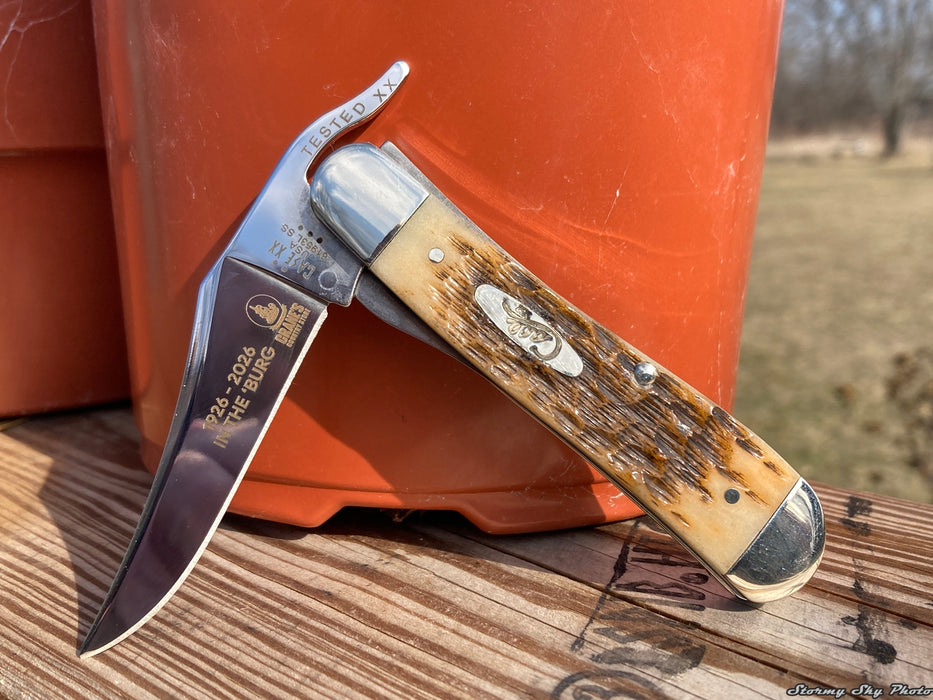 Crane's 100 Years in Williamsburg Limited Edition Case Knives Russlock 162