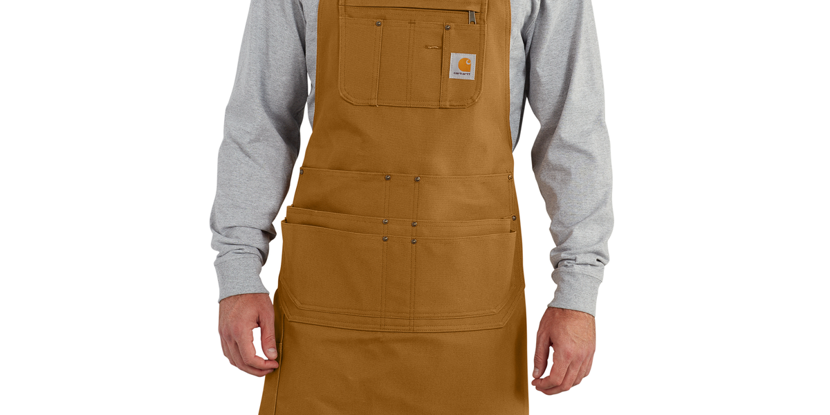 Carhartt Firm Duck Work Apron 106667 | Heavy-Duty Canvas Apron