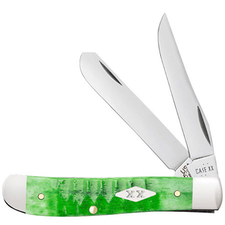 11441 Bright Green Bone - Gator Jig Mini Trapper