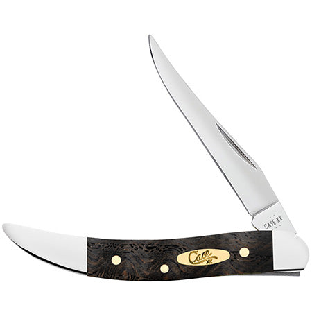 14009 SMALL TEXAS TOOTHPICK - SMOOTH BLACK CURLY OAK WOOD