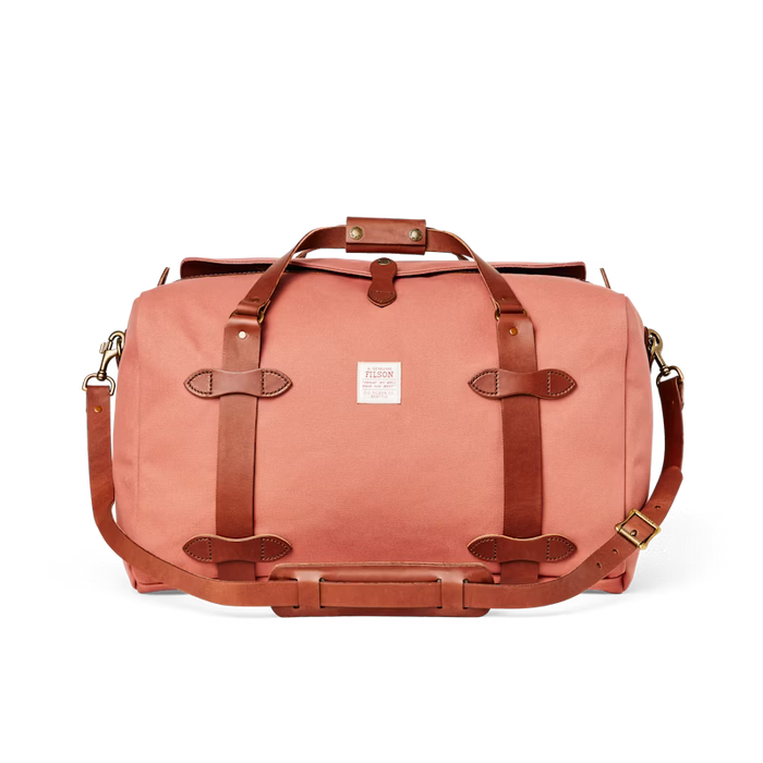 Twill top duffle bag