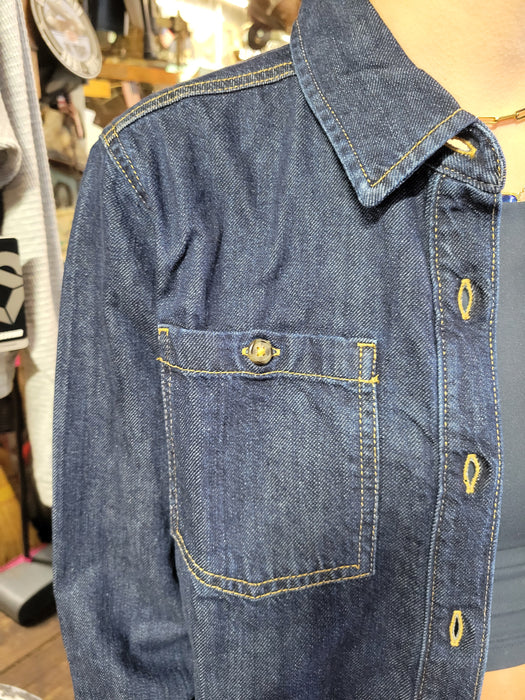 Carhartt Women's Relaxed Fit Midweight Denim Long-Sleeve Over Shirt - Style 105492