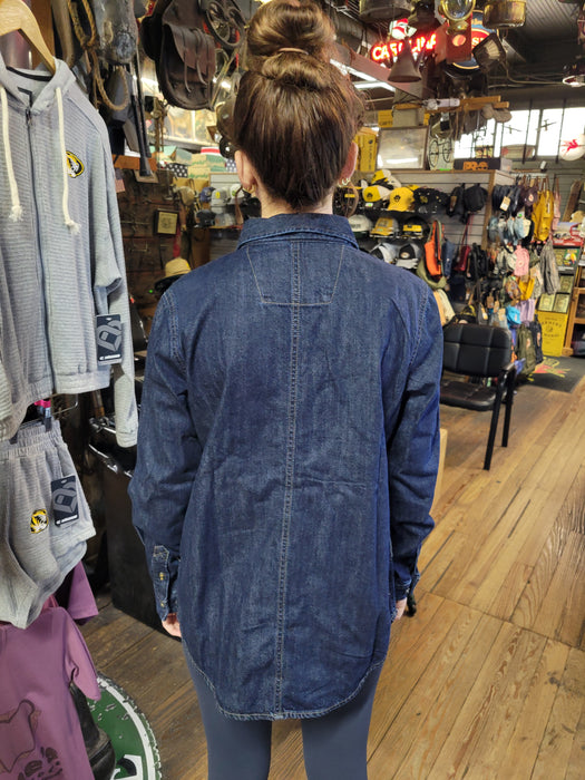 Carhartt Women's Relaxed Fit Midweight Denim Long-Sleeve Over Shirt - Style 105492