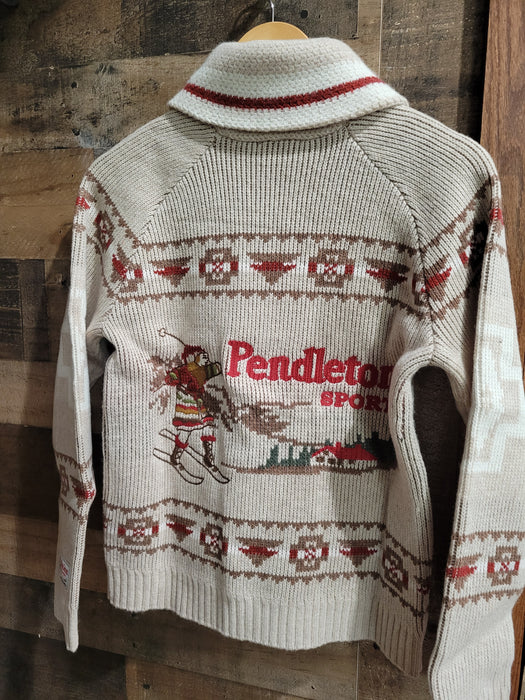 Pendleton Women's Alpine Lambswool Zip-Up Cardigan TC0132