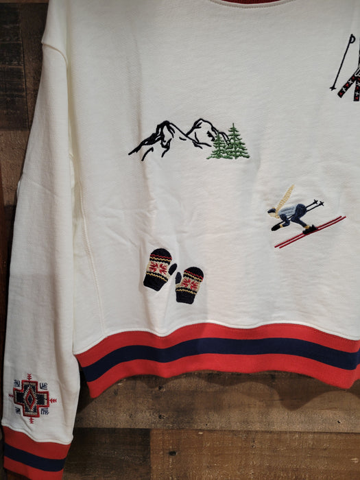 Pendleton Women's Alpine Graphic French Terry Pullover  TB391