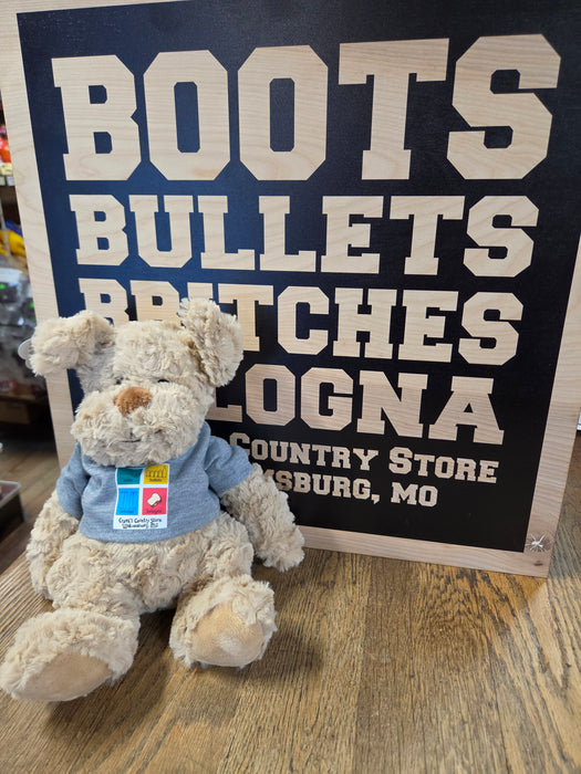 Crane's Country Store Bear & Dog Stuffed Animals - Soft Cuddly Plush Toys