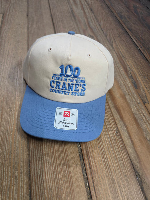 Crane's 100 Years in the 'Burg – Richardson 356 5-Panel Gramps Hat