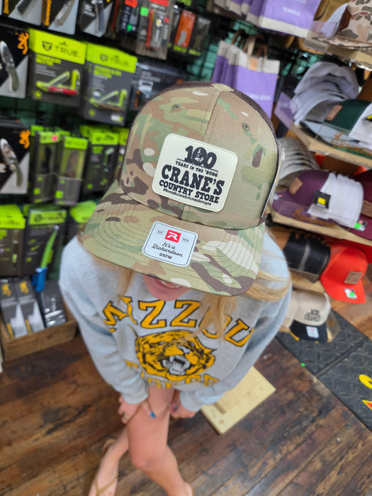 Crane's 100 Year Hat – Richardson 256P & 112PT | Limited Edition Centennial Camo Caps