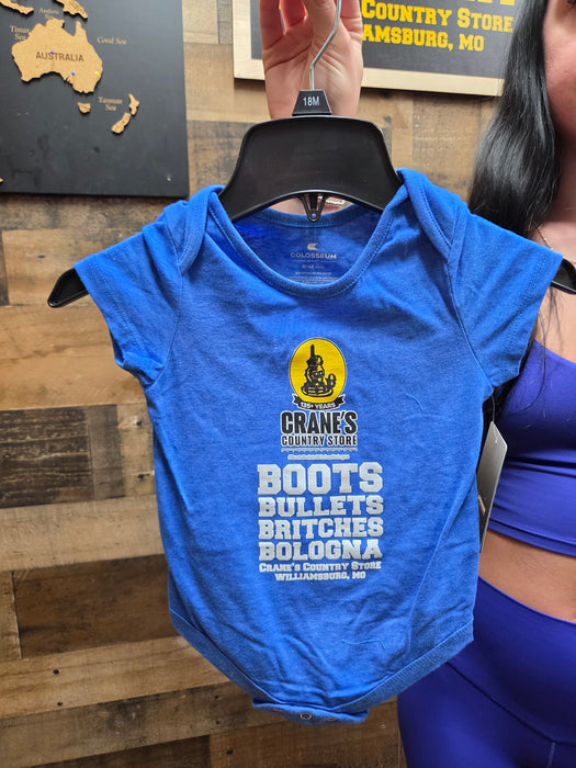 Crane's Colosseum Tees – Youth, Toddler & Infant | Boots, Bullets, Britches & Bologna