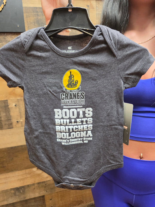 Crane's Colosseum Tees – Youth, Toddler & Infant | Boots, Bullets, Britches & Bologna