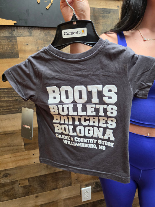 Crane's Colosseum Tees – Youth, Toddler & Infant | Boots, Bullets, Britches & Bologna