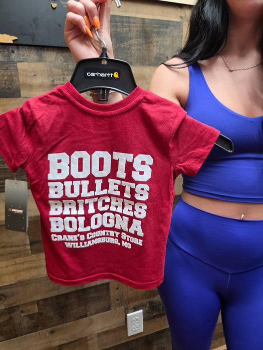 Crane's Colosseum Tees – Youth, Toddler & Infant | Boots, Bullets, Britches & Bologna