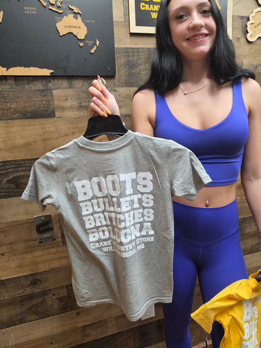 Crane's Colosseum Tees – Youth, Toddler & Infant | Boots, Bullets, Britches & Bologna