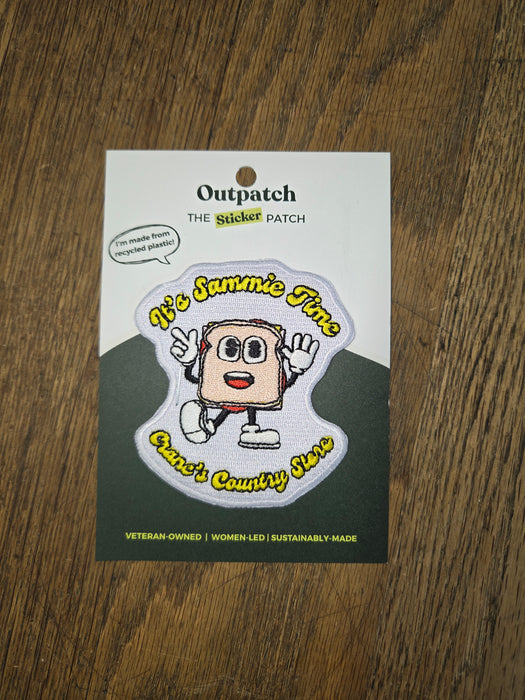Crane's Outpatch — Embroidered Stick-On Patch