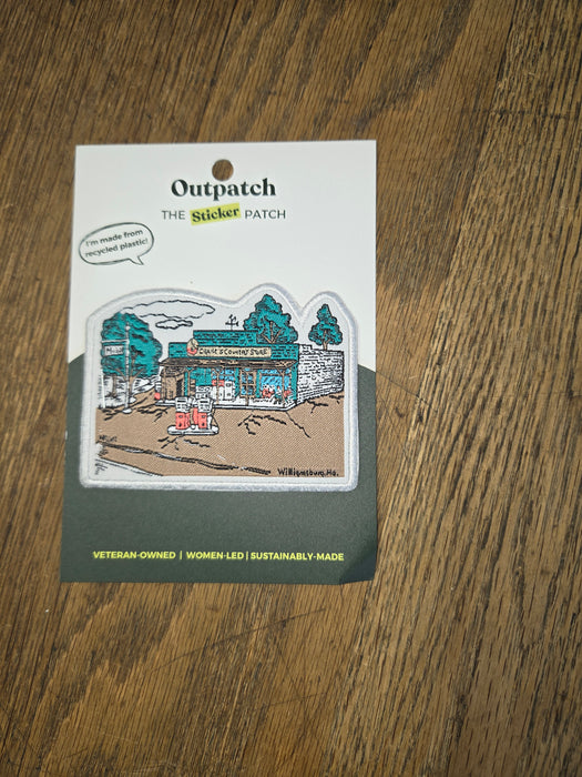 Crane's Outpatch — Embroidered Stick-On Patch