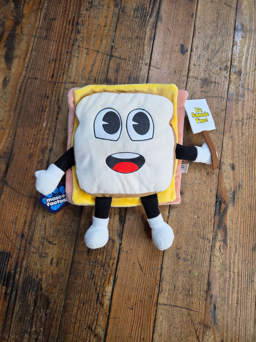 Sammie Plush back view showing Cranes Country Store logo