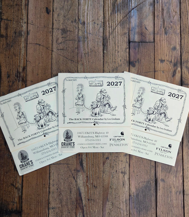Crane's 2027 Lex Graham Art Calendar - December 2026 to December 2027