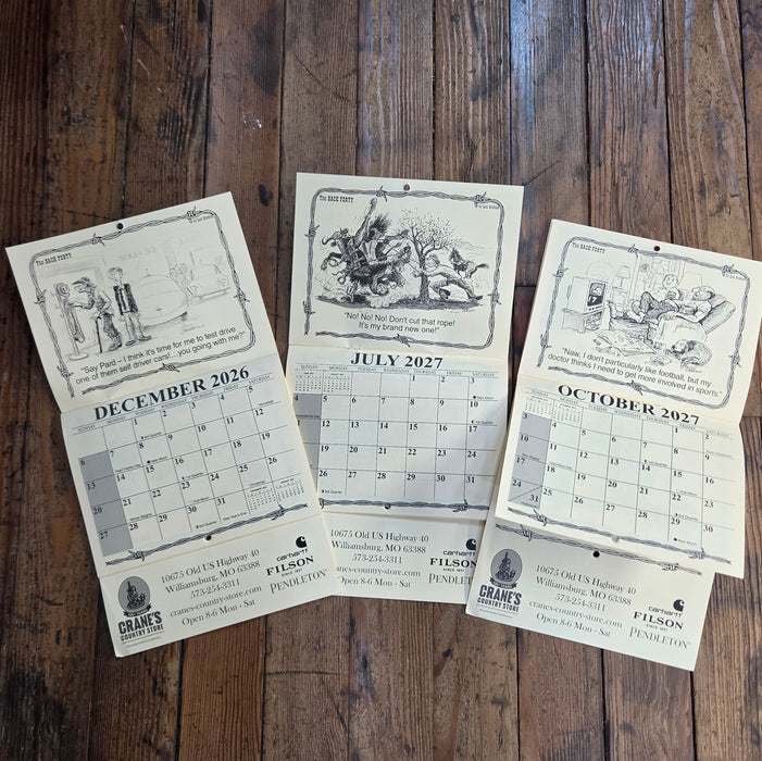 Crane's 2027 Lex Graham Art Calendar - December 2026 to December 2027