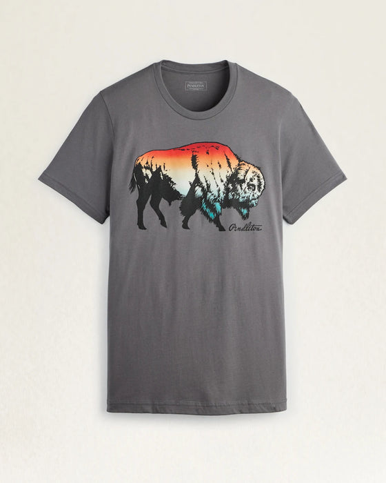 Pendleton Ombre Bison Graphic Tee