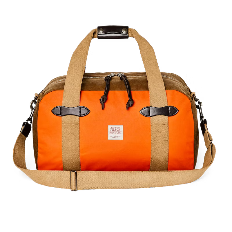 Filson Small Tin Cloth Duffle Bag | Waxed Canvas Travel Bag
