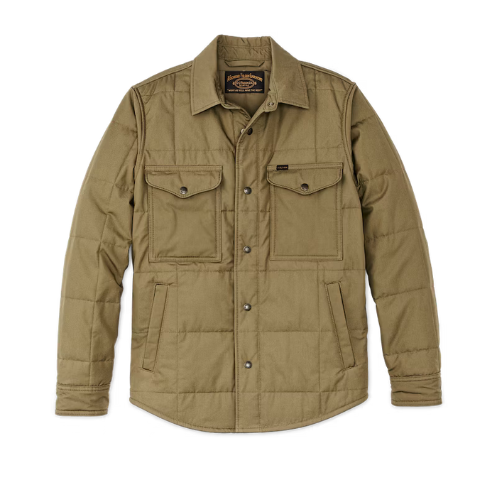 Filson COVER CLOTH QUILTED JAC-SHIRT 20263392 - CLOSEOUT - LIMITED Filson COVER CLOTH QUILTED JAC-SHIRT 20263392 - CLOSEOUT - LIMITED
