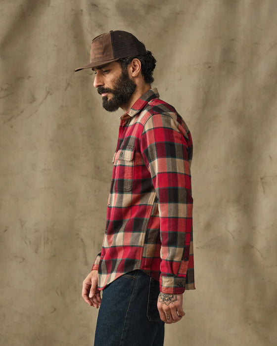 Filson Vintage Cotton Flannel Work Shirt