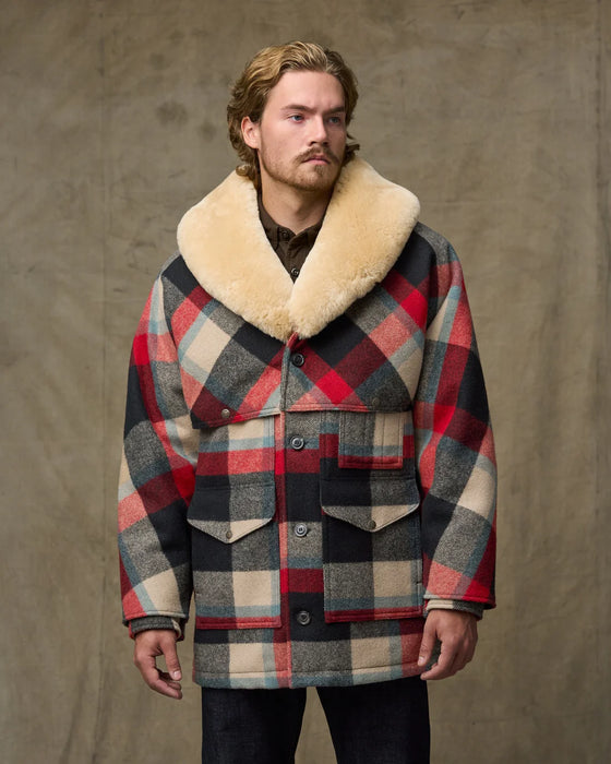 Lined Mackinaw Wool Packer Coat 20266728