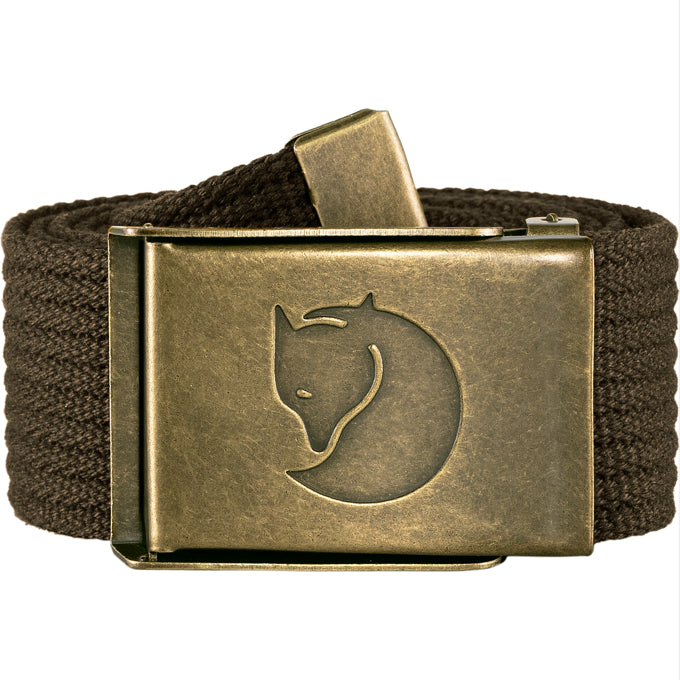Fjall Raven Canvas Brass Belt