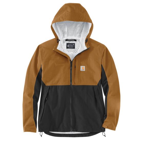 carhartt rain gear Men's Storm Defender Relaxed Fit Lightweight Packable Jacket