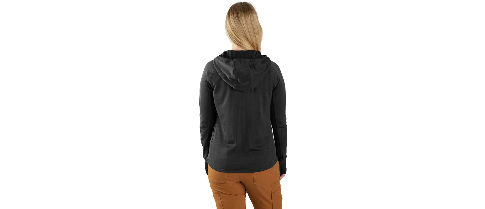 Carhartt Women's Force Relaxed Fit Half-Zip Hooded T-Shirt 106456