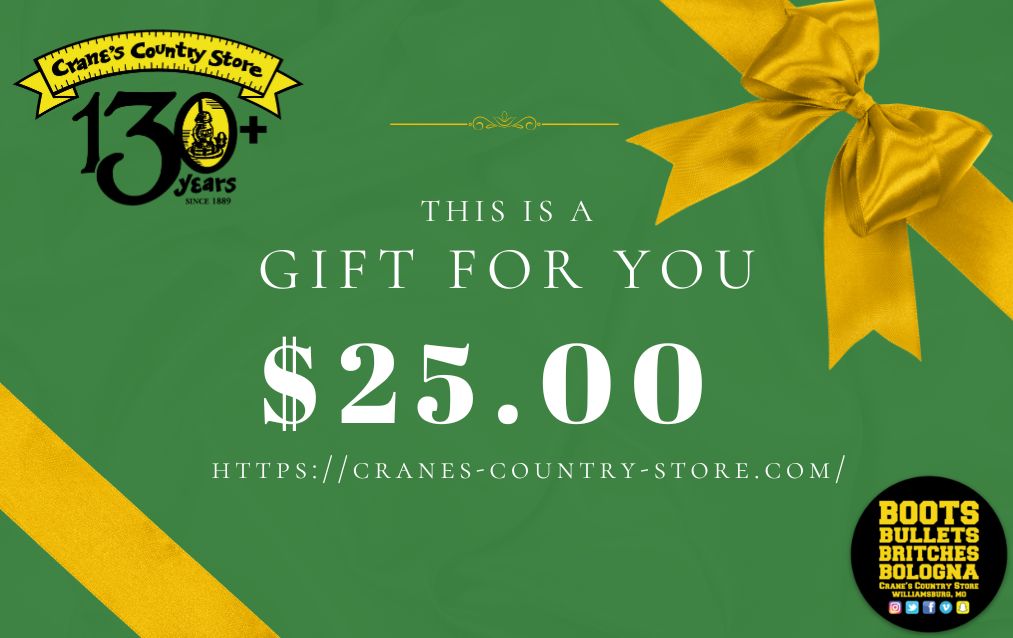 Crane's Country Store Gift Certificate