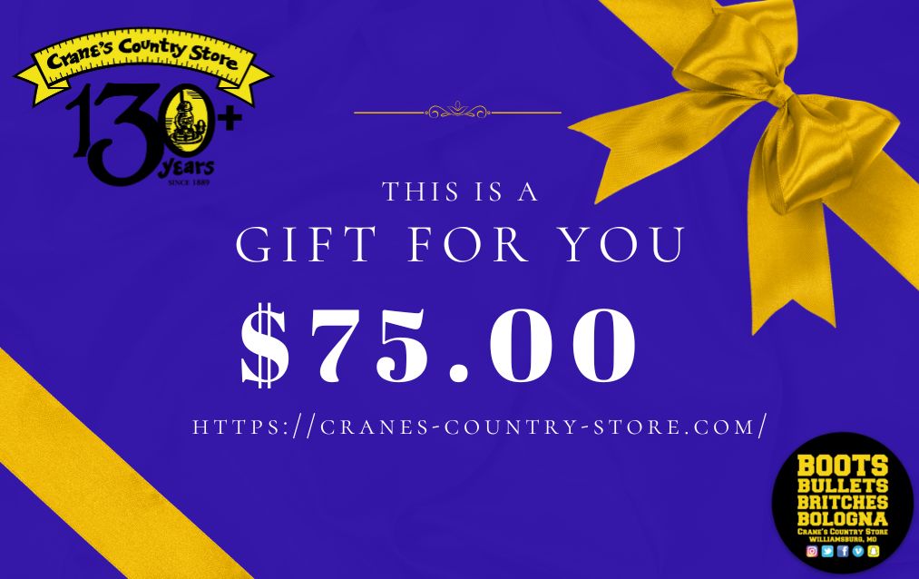 Crane's Country Store Gift Certificate