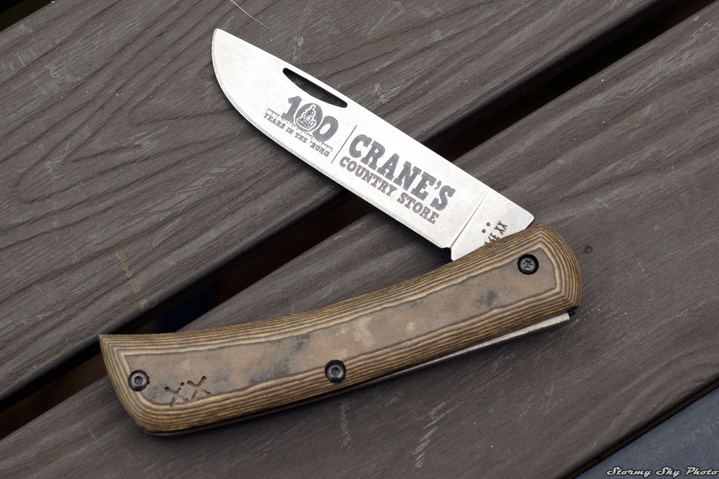 Crane's 100 Years in the 'Burg Anniversary Case Sodbuster Jr Knives