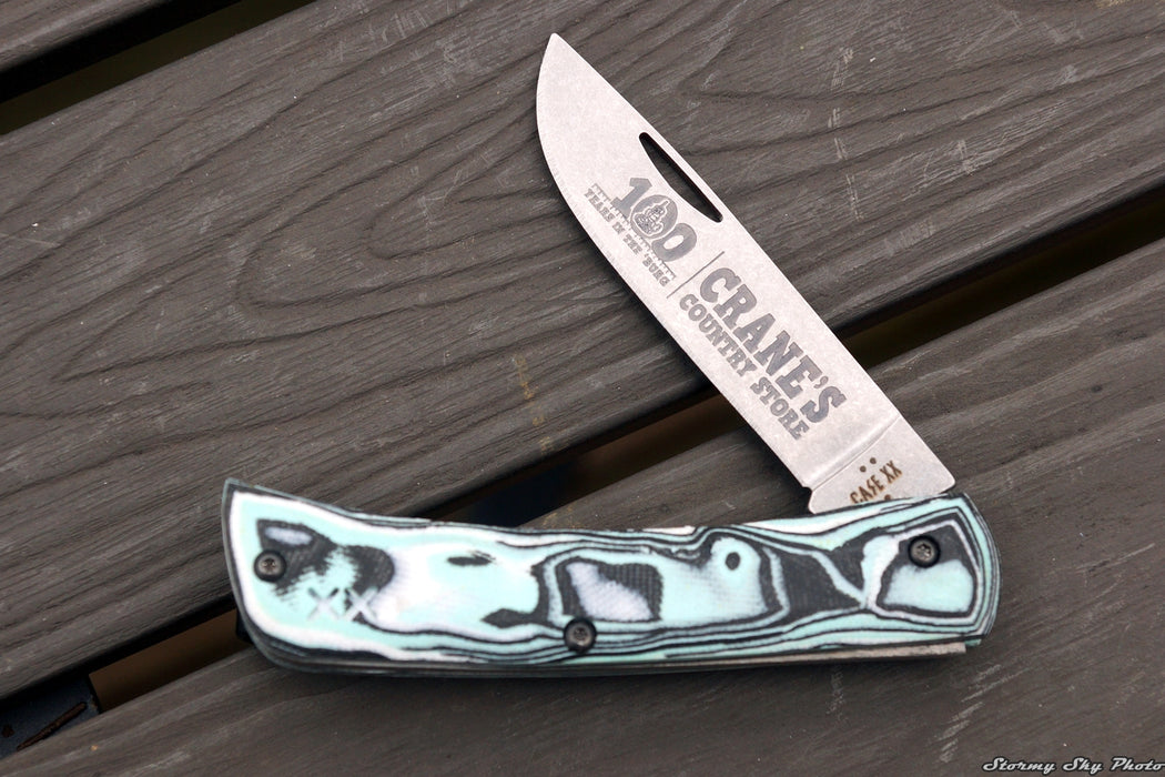 Crane's 100 Years in the 'Burg Anniversary Case Sodbuster Jr Knives