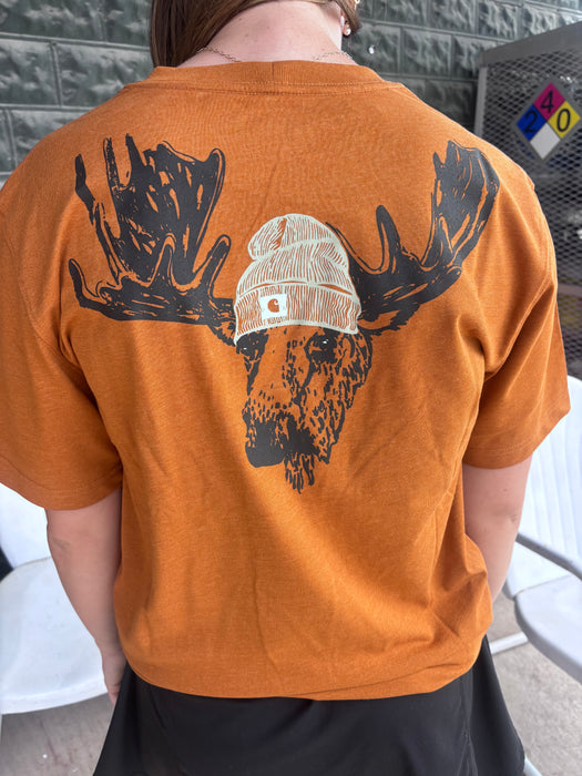 Carhartt Moose Graphic Short-Sleeve Pocket Tee - 107876