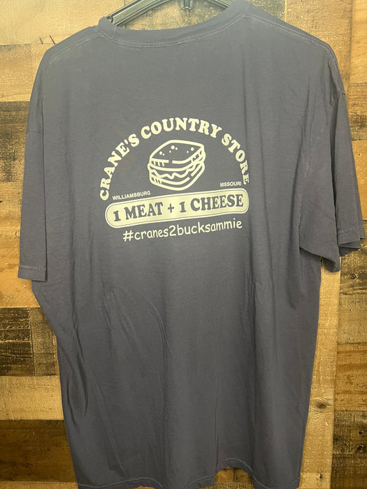 Cranes 135 T-Shirt One Meat One Cheese