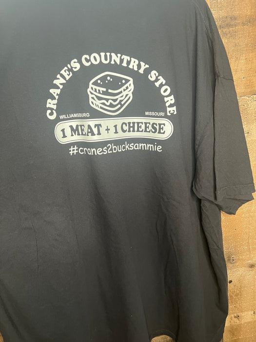 Cranes 135 T-Shirt One Meat One Cheese