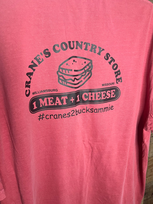 Cranes 135 T-Shirt One Meat One Cheese