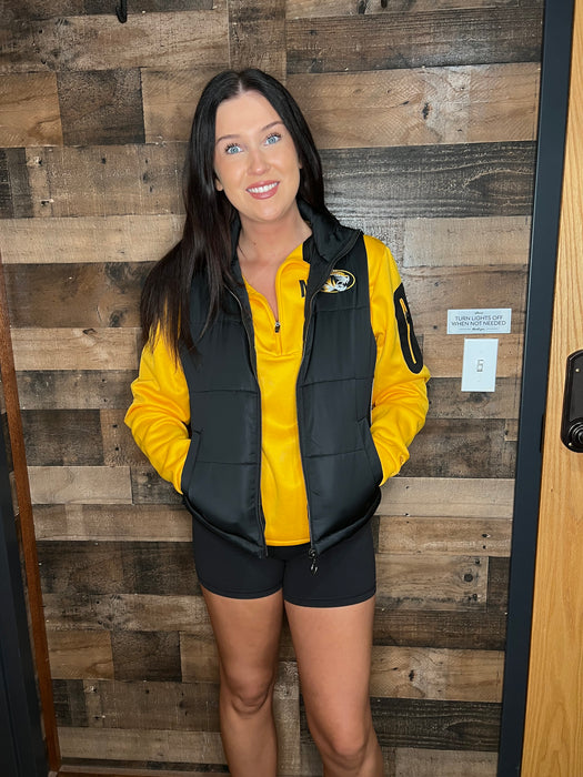 Women's Mizzou Colosseum Sylvie Puffer Vest - COUV31350
