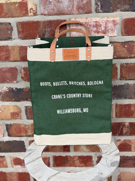 Apolis x Crane's Country Store Custom Market Bag - Fair Trade Jute Tote