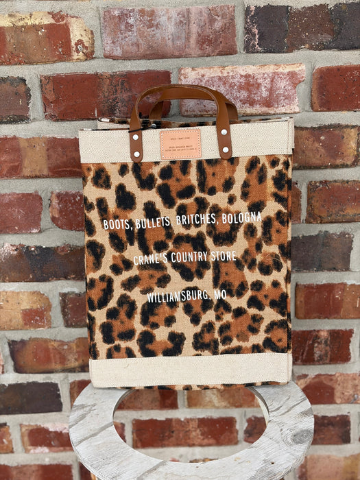 Apolis x Crane's Country Store Custom Market Bag - Fair Trade Jute Tote