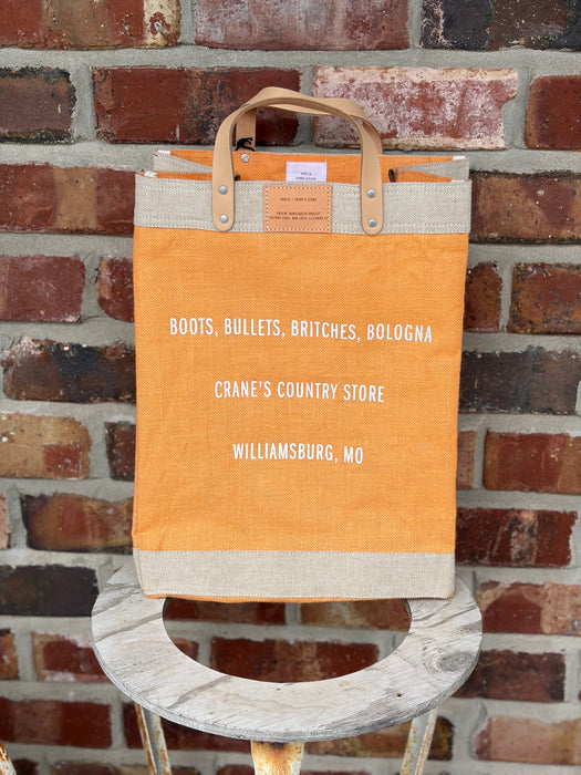 Apolis x Crane's Country Store Custom Market Bag - Fair Trade Jute Tote