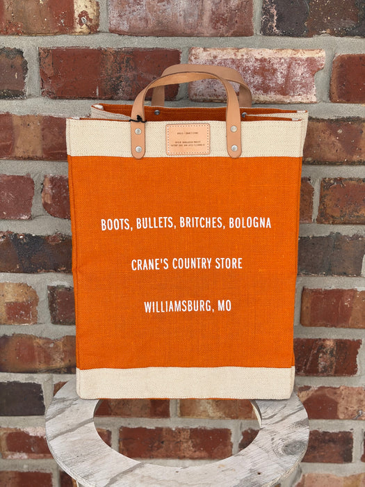 Apolis x Crane's Country Store Custom Market Bag - Fair Trade Jute Tote