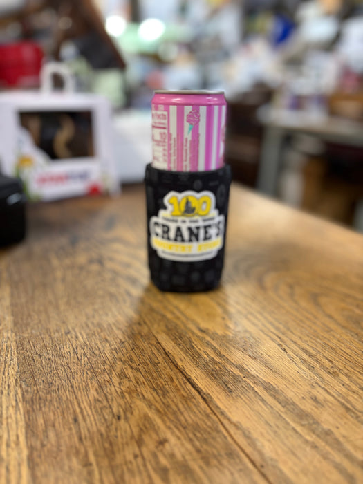 Crane's Country Store 100-Year Anniversary Koozies – Slim & Regular