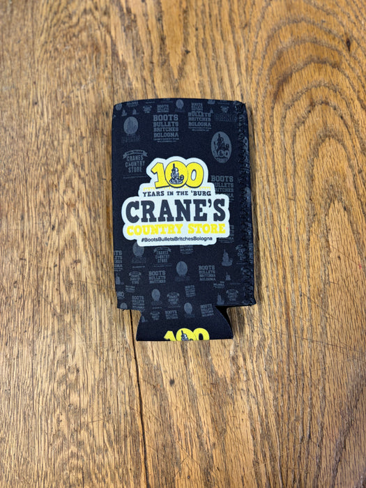 Crane's Country Store 100-Year Anniversary Koozies – Slim & Regular