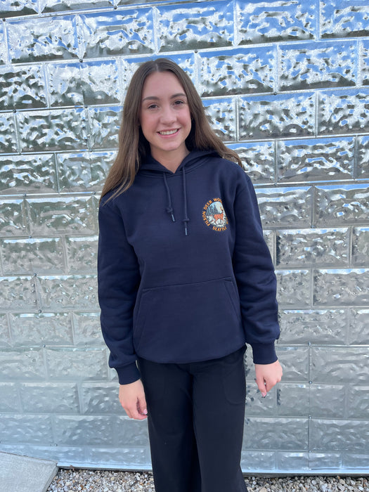 Filson Prospector Sweatshirt - Buck Graphic Hoodie - Night Sky - 20299486